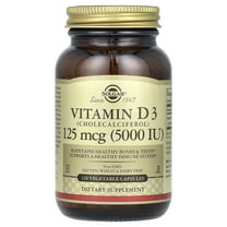 Solgar Vitamin D3 Cholecalciferol 5000IU 120 Capsules