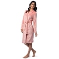 thumbnail image 3 of Fruit of the Loom Women's Beyond Soft Fleece Robe, Sizes XS/S-4X, 3 of 9