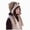A28-Khaki, variant on Toddler Winter Penguin Knit Hat with Neck Warmer, Cute Animal Beanie for Kids