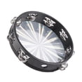 thumbnail image 2 of Timbrel De Tambor De Mano ANGGREK 16 Pares De Cascabeles De Metal 10 Pulgadas, 2 of 8