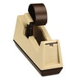 thumbnail image 4 of Scotch Heavy-Duty Weighted Desktop Tape Dispenser, 3" Core, Plastic, Putty/Brown -MMMC25, 4 of 5