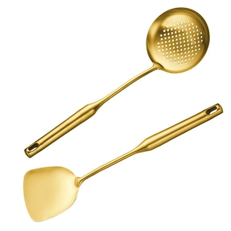 

Stainless Steel Kitchen Utensils Stainless Steel Kitchen Utensil Set -2 Cooking Utensils Colorful Titanium Plated Set Kitchen Tools Gadgets