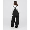 thumbnail image 4 of Lentta Womens Warm Winter Fleece Overalls Casual Loose Sherpa Jumpsuits Fuzzy Ski Pants with Pocket, 4 of 7