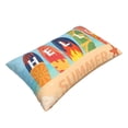 thumbnail image 2 of Haiem Pillowcase for Hair and Skin Queen - Hello Summer3 Printed Soft Pillowcase with Envelope Closure-14"x20", 2 of 8
