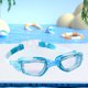 thumbnail image 1 of Gafas de natación Impermeable Protección UV antivaho Correa ajustable para adultos Niños Montura de silicona suave Lentes polarizadas con estuche 1 par Rosa Verde Azul Morado Multicolor, 1 of 6
