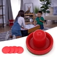 thumbnail image 2 of Plastic Air Hockey Set Lightweight Anti Rust Anti-deformation Hockey Puck Set for Game, 2 of 7