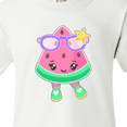 thumbnail image 4 of Inktastic Cute Watermelon with Sunglasses Youth T-Shirt, 4 of 5
