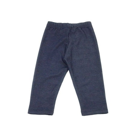 

Vivian s Fashions Capri Leggings - Toddler Girls Knit Denim