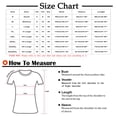 thumbnail image 3 of Womens Tops Dressy Casual Women's Clothing Dressy Tops Womens Tops Dressy Casual Holiday Short Sleeve V Neck Shirts for Women Summer Graphic Tees for Women, 3 of 5