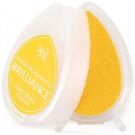 Brilliance Dew Drop Pigment Ink - Tsukineko BD000-11 Brilliance Dew Drop Pigment Inkpad