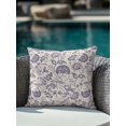 thumbnail image 4 of 1 Pack Outdoor Throw Pillow, Vintage Spring Floral Waterproof Pillow with Insert Included, Farmhouse Botanical Decorative Accent Cushion Sofa Pillows for Patio Porch, 16 x 16 In, 4 of 8