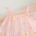 thumbnail image 7 of Otqutp Toddler Long Sleeve Sundress Girls Sleeveless Daisy Embroidery Tulle Ruffles Princess Dress Dance Party Dresses Clothes, 7 of 7