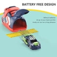 thumbnail image 3 of CNKOO Ejection Device Toy Car Creative Ejection Running Shoes Toy Press Inertia Ejection Car Catapult Launch Racing Cars Inertia Car Model Toy for Toddler Boys and Girls 3 Years Old, 3 of 5