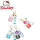 thumbnail image 2 of Llavero luminoso de Hello kitty Kuromi My Melody Sanrio, colgante de llave de coche con cuentas de burbujas Kawaii de dibujos animados, botella de arena movediza Fivean unisex, 2 of 2