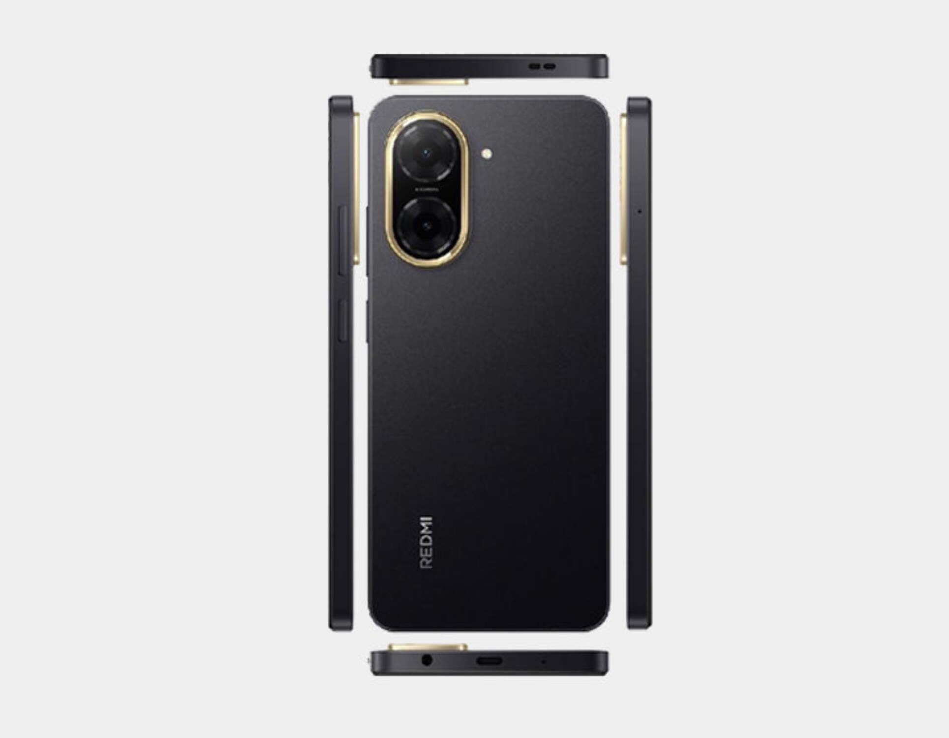 Redmi A5 ミッドナイトブラック 4GB RAM 128GB ROM Xiaomi Redmi A5 4G 128GB ROM 4GB RAM Dual SIM GSM Unlocked - Black
