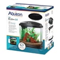 thumbnail image 1 of Kit de acuario Aqueon Mini Bow LED de 9,5 L, color negro, 1 of 5