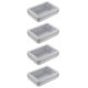 thumbnail image 3 of Flash Drive Storage Tin 4Pcs Storage Container For USB Flash Office 11.5X8.5Cm Durable Material 4Pcs, 3 of 5