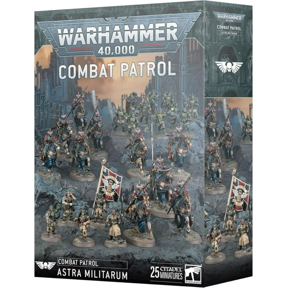 Warhammer 40,000 Combat Patrol Astra Militarum - 25 Citadel Miniatures