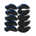 thumbnail image 3 of Maoww 10 Pcs Housses de Tête de Golf en Fer Accessoires de Golf Rouge Bleu Foncé 15x7cm, 3 of 6