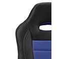 thumbnail image 2 of Chaise de jeu, Noir/Bleu, 2 of 5