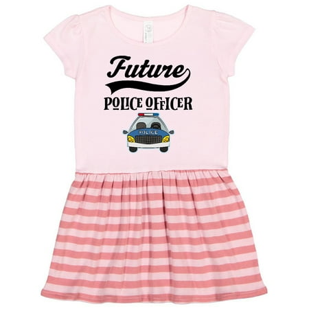 

Inktastic Future Police Officer Car Gift Toddler Girl Dress