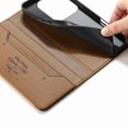 thumbnail image 4 of Funda Tipo Cartera de Cuero Sintético para XIAOMI POCO F6 Bloqueo RFID, con Ranuras para Tarjetas y Bolsillo para Efectivo, Cierre Magnético Fuerte Marrón, 4 of 4