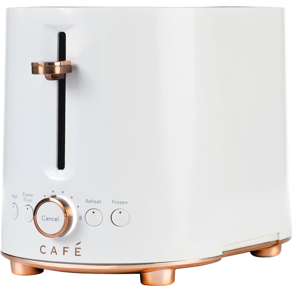 Cafe 2-Slice Toaster, Natural Finish with Extra-Wide Slots and Extra Lift