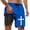 1-Blue, variant on Swim Trunks Men 5 Inch Stretchy Quick Dry Elastic Waist Drawstring Mens Bathing Suit 9 Inch Inseam Compression Liner Light Upf Summer Beach Men Swim Brief,S,1-Grey