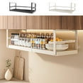 thumbnail image 1 of Under Shelf Basket under $5! CQCYD Adjustable Under Shelf Basket, Pantry Organization Storage Basket for Kitchen, Telescopic Cabinet Storage Rack, Bathroom Kitchen Storage Solution, 1 of 9
