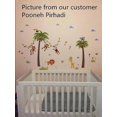 thumbnail image 5 of Elecmotive Jungle Wall Stickers Mural Decals Kids Room Baby Nursery Living Room, 5 of 5
