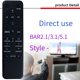 thumbnail image 2 of Control Remoto para Bar 2.1 3.1 5.1 Canales 4K Ultra HD de Barra Sonido InaláMbrico Audio Cine en Casa, 2 of 5
