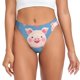 thumbnail image 1 of Fotbe Cute Pig Flowers Tanga Sin Costuras para Mujer con Estampado – Panties Invisibles, Transpirables y Cómodos para Uso Diario-3X-Large, 1 of 6