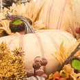 thumbnail image 4 of SAFAVIEH Faux 26 Inch Pumpkin & Sunflower Potted Arrangement, Multi, 4 of 5