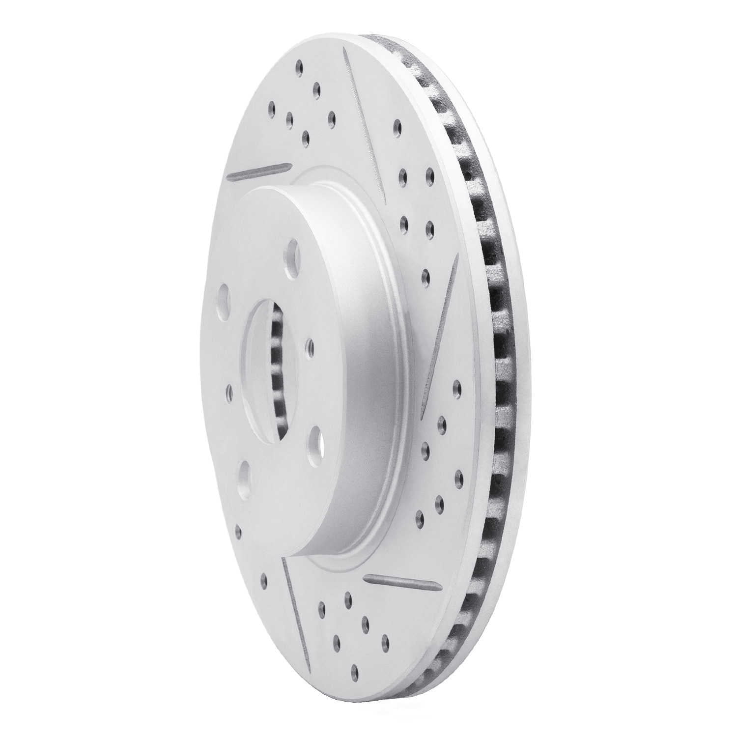 Dynamic Friction Company 830-76078R DFC Geoperformance Rotor - Drilled and Slotted