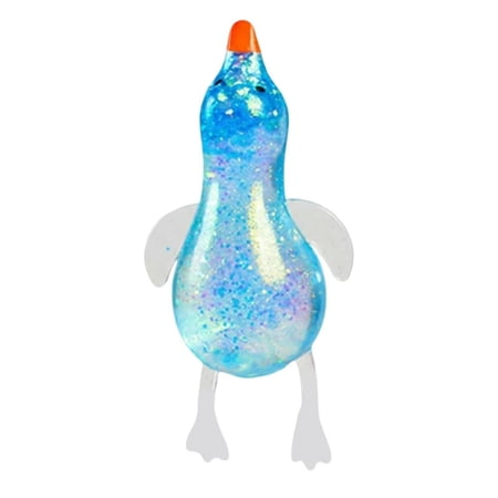Cute Duck Squishy Sugar Stress Ball Soft Duck Stress Relief Sugar Ball Squishy Ultra Squishy Slow Rise Relaxing Sensory Fidget Stress for Anxiety Relief Random Color