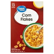 Great Value Toasted Corn Flakes Breakfast Cereal, 18 oz