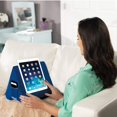 thumbnail image 4 of ow Pad Ultra Multi-Angle Soft Tablet Stand, Blue - Comfortable Ang Viewing for iPad, Tablets, Kindle,, 4 of 5