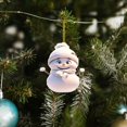 thumbnail image 3 of Fiudx Adorno para Árbol de Navidad, Adornos Festivos de Papá Noel y Muñeco de Nieve, Decoración Navideña Caprichosa, Versátil para El Hogar o La Oficina, Regalo Ideal para Navidad, Colgante de 1 Piez, 3 of 5