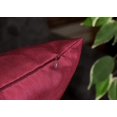 thumbnail image 4 of Aiking Home 12x18 Inches Faux Silk Rectangular Throw Pillow Cover, Zipper Closure, Burgundy (Set of 2), 4 of 4