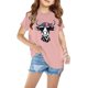 thumbnail image 2 of Vestido Corto de Verano Niños Niños Niñas Camiseta de Algodón Cuello Redondo Lindo Día de la Independencia Imprimir Top, 2 of 5