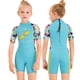 thumbnail image 4 of Niños con traje de baño Nadar Ropa de surf engrosada Ropa de surf Kid Traje mojado Desgaste de buceo con mangas cortas para piscina de playa con luz azul Light L Monstrate OD003684-13, 4 of 7