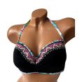 thumbnail image 2 of Victoria's Secret The Flirt Bandeau Bikini Top Black Size 34D NWT, 2 of 4