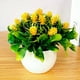 thumbnail image 3 of Flores artificiales en maceta Cheer.US, arreglos florales, plantas de piña de 21 cabezas, ramos de flores en maceta, centros de mesa, decoración festiva para comedor, sala de estar, mesa de cocina, 3 of 7