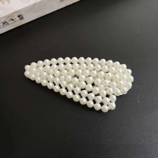 Pinzas para el cabello con perlas falsas, pinzas para el cabello con perlas falsas de moda, pinzas para el cabello con perlas falsas de alta capacidad