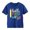 586Blue2114, variant on Kids Boys Girls Back To School T-Shirt Letter Print Casual Short Sleeve Tops Comfortable O-Neck Elastic Waist Daily Wear Toddler Children Relaxed Fit Child Blouses Clothing