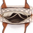 thumbnail image 6 of MKF Collection Adhara Satchel Bag with Pouch Bag, Vegan Leather Circular Print Shoulder Bag by Mia K, 6 of 7