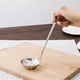 thumbnail image 2 of Cucharón para sopa, cuchara para sopa de acero inoxidable Cucharón para sopa de acero inoxidable Cuchara con orificio para colgar Rendimiento de alta gama, 2 of 2