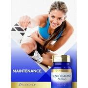 Benfotiamine | 300mg | 90 Capsules | Vitamin B1 | by Carlyle