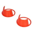 thumbnail image 1 of Car Speaker Waterproof Cover, Speaker Waterproof Pad Red 2pcs  For Auto, 1 of 8