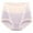 Purple, variant on Joau Womens Underwear High Waisted Cotton Underwear Soft Stretchy No Show Briefs Full Coverage Breathable Comfortable Panties